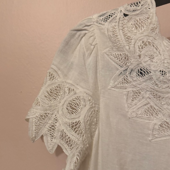 NWT LoveShackFancy Thara Dress in True White size XS - Picture 3 of 5